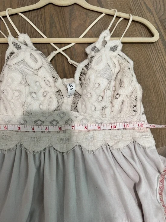 Zenana Dress Womens Size L Light  Beige Halter Mini Fit & Flare Boho - Picture 4 of 6